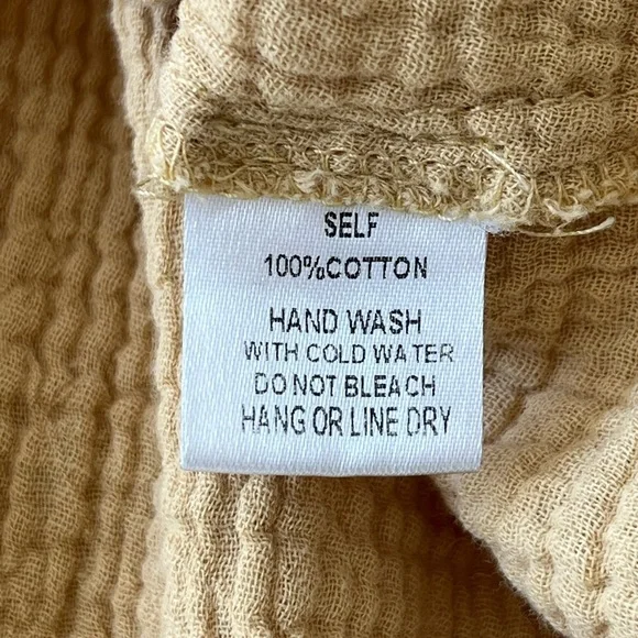 Shop Neighbor Gauze Babydoll Mini Dress
Size Medium Beachy Feminine Boho - Picture 12 of 15